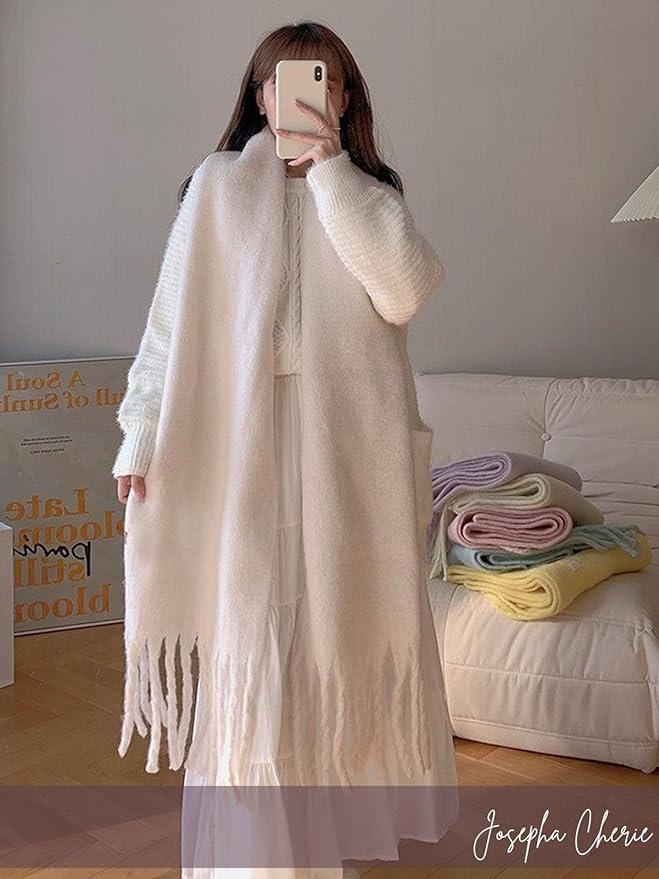 マフラー 大判 37cm x 230cm